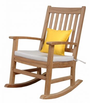 安德森柚木棕榈滩系列摇椅，迪蒙红杉